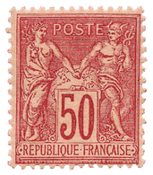 227 N°98* 50 C. Rose Type II - Autres & Non Classés