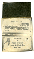 251 Pigeongramme Sur Collodion De La Guerre De 1870 Avec Notice Explicative De L’époque - Autres & Non Classés
