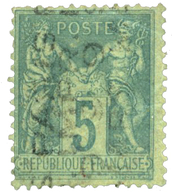 276 Préo N°3 Obl. TB 5 C. Vert. - Other & Unclassified