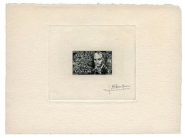 426 N°908(*) Baudelaire En épreuve D'artiste En Noir Signée Pheulpin. - Other & Unclassified