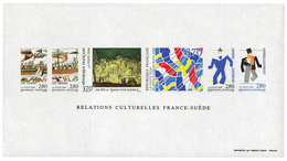 492 N°2866/2871** Relations Culturelles France-Suède. - Autres & Non Classés