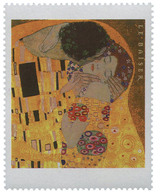 509 N°3461a** 1,02€ Multicolore. Le Baiser, De Gustav Klimt. Valeur Faciale Et Légende Omises. - Autres & Non Classés