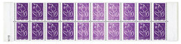 520 N°3968** Marianne Lamouche 0,85 € Violet En Panneau De 20 Ex. - Autres & Non Classés