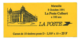 694 Carnet N°2712-CP1**  Carnet Privé De La Poste Colbert à Marseille. - Autres & Non Classés