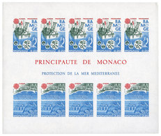736 Monaco BF N°34a** Europa 1986 Non Dentelé - Blocks & Sheetlets