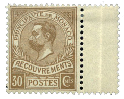 755 Monaco Taxe N°10* 30 C. Bistre. - Postage Due