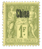 794 Chine N°14* Double Surcharge - Other & Unclassified