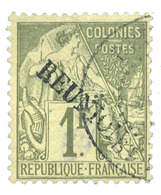 940 Réunion N°28 Obl. Signé BRUN - Other & Unclassified