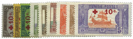 994 Tunisie N°50/58* - Other & Unclassified