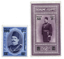 1052 Egypte N°144/145* - Autres & Non Classés