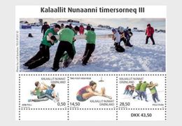 Groenland / Greenland - Postfris / MNH - Sheet Sporten In Groenland 2018 - Ungebraucht