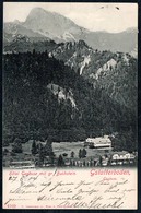 B2709 - Gstatterboden - Hotel Gesäuse Mit Gr. Buchstein - Alpenverein - Ledermann - Gel 1904 - Admont