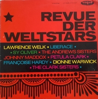 LP 33 RPM (12")  Various Artists / Françoise Hardy  "  Revue Der Weltstars  "  Allemagne - Compilaties