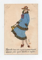 CPA Illustrateur Péro Petites Annonces Série N°28 Humour Midinette épouserait Poilu Femme Chapeau - Andere Illustrators