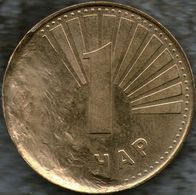 Macedonia,1993,1 Denar Error Coin,as Scan, - Nordmazedonien