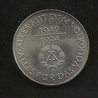 DDR - 10 MARK ( 1974 - DDR ANNIVERSARY ) Eastern Germany / Germania Est / Deutschland - Other & Unclassified