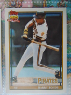 Cartes Baseball By Topps 1991(opeechee) #570 Barry Bonds - Catálogos