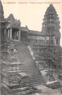 ¤¤  -  CAMBODGE  -  ANGKOR-WAT   -  Troisième Terrasse " Escalier Monumental "  -  ¤¤ - Cambodge