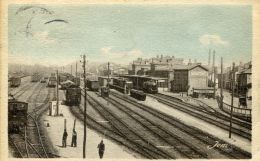 N°66 A -cpa Feignies-la Gare- - Gares - Avec Trains