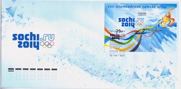 Russia 2011 Sochi - The Capital Of XXII Olympic Winter Games S/S FDC - Winter 2014: Sotschi