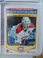 Cartes Hockey Promo Pain Durivage /Les Grands Hockeyeurs Québécois 1993  #9 - Catalogus