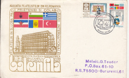 6252FM- BALCANFILA PHILATELIC EXHIBITION, SPECIAL COVER, 1983, ROMANIA - Covers & Documents