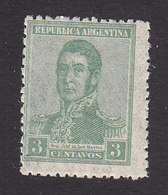 Argentina, Scott #267, Mint Hinged, San Martin, Issued 1920 - Neufs