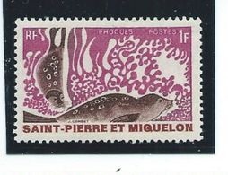 SPM N° Y T 391  Phoques Neuf - Unused Stamps