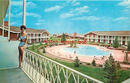 278929-Wyoming, Cheyenne, Holding's Little America, Motel, Swimming Pool, Bill Nation By Dexter Press No 16860-C - Cheyenne