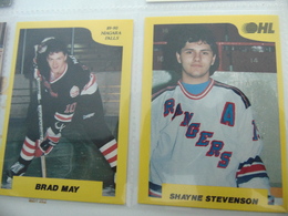 Hockey 7th Inning Sketches #125 Brad May Du Thunder De Niagara Falls - Catalogues