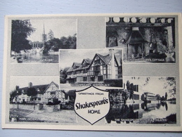 STATFORD / SHAKESPEAR'S HOME / JOLIE CARTE MULTIVUES - Stratford Upon Avon