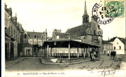 Delcampe - AJ 952 / C P A -  MAINTENON    (28)    PLACE ST PIERRE - Maintenon