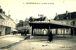 Delcampe - AJ 954 / C P A -  MAINTENON    (28)    PLACE  DU MARCHE - Maintenon