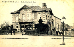 Delcampe - AJ 959 / C P A -  MAINTENON    (28)   BUFFET HOTEL DE LA GARE - Maintenon