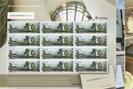 2018-ED. 5216 A 5218 Serie Completa  En PLIEGO PREMIUM- Museos. Guggenheim. Bilbao. Marítimo Del Cantábrico Y 150 Años D - Feuilles Complètes