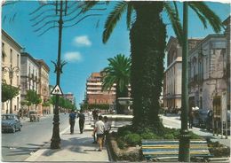 X1289 Cerignola (Foggia) - Corso Garibaldi - Auto Cars Voitures / Viaggiata 1970 - Cerignola