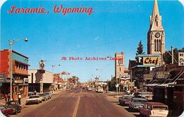 279125-Wyoming, Laramie, Third Street, Looking North, Business District, Sanborn By Dexter Press No 20282-C - Laramie