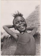 NORD DU CAMEROUN, Air Joyeuse Petite Guidar,enfant Heureux Et Maigre,rare,afrique,CARTE PHOTO - Camerún