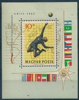 B0552 Hungary Sport Football Soccer World Cup 1962 Chile Flag S/S MNH - 1962 – Chili