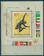 B0552 Hungary Sport Football Soccer World Cup 1962 Chile Flag S/S MNH - 1962 – Chile