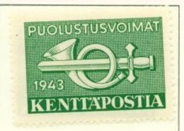 FINLAND  -  1943  Miltary Post  (-)   Mounted/Hinged Mint - Militaires