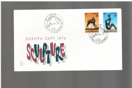 Lussemburgo  - Fdc 1974 Europa Cept - 1974