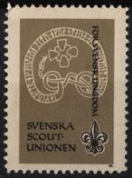 SCOUT SCOUTS - LABEL CINDERELLA VIGNETTE - Sweden Svenska - MNH - Gebraucht