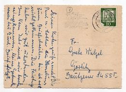 Allemagne-- 1962  -- Cachet  Avec  Chouette  Sur  Carte Postale De BERLIN - Lettres & Documents