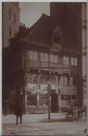 Hamburg's ältestes Haus - Restaurant Heinr. Drews - Belebt - Photo: Strumper 1908 - Mitte