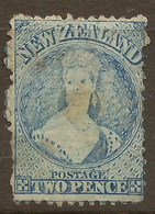 NZ 1864 FFQ 2d Pale Blue SG 113 MNG #AID117 - Nuevos