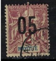 MAYOTTE     N°  YVERT     21    ( 2 )         OBLITERE       ( O   3/01 ) - Used Stamps