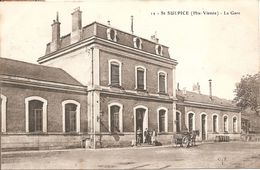 87 Haute- Vienne  :  Saint-Sulpice  La Gare  Réf 3999 - Saint Sulpice Les Feuilles