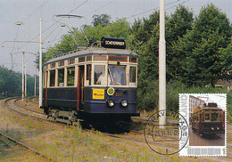 D33105 CARTE MAXIMUM CARD 2014 NETHERLANDS - HISTORIC TRAM PUBLIC TRANSPORT HTM THE HAGUE MOTOR VEHICLE A327 CP ORIGINAL - Tram