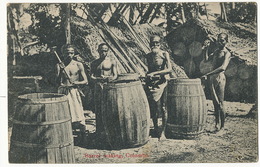 Colombo Barrel Making Tonneliers Uduman's To Vierzon Village France 3 Stamps - Sri Lanka (Ceylon)